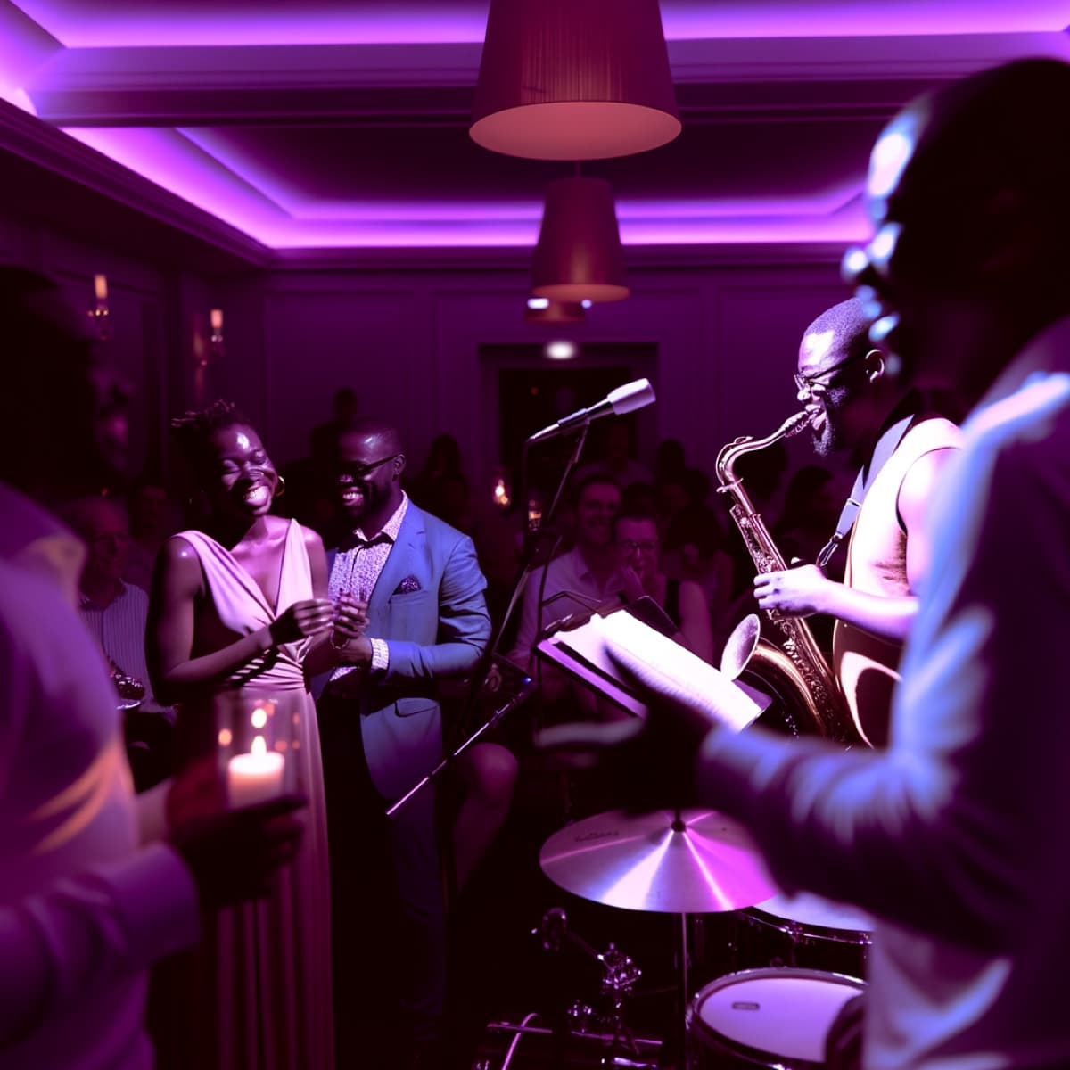 Live jazz performance